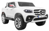 Mercedes Benz X-Class dla dzieci Biały Pickup + Pilot + Napęd 4x4
