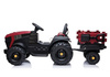 Traktor z Przyczepą na akumulator BDM0925 Czerwony