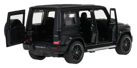 Autko Metalowe 1/32 Mercedes-Benz AMG G63 z Dźwiękiem Czarny RASTAR