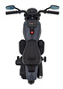 Motorek Chopper FASTER na akumulator dla dzieci Szary + Radio FM + Panel audio + LED