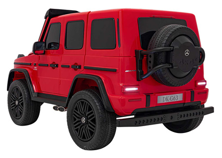 Pojazd Mercedes Benz G63 AMG XXL MP4 Czerwony