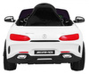 Mercedes Benz GT na akumulator dla dzieci Biały + Pilot + Wolny Start + MP3 LED