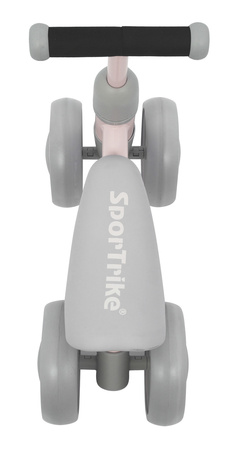 Pierwszy Rowerek biegowy PettyTrike dla dzieci Różowy 4-kołowy Jeździk SporTrike