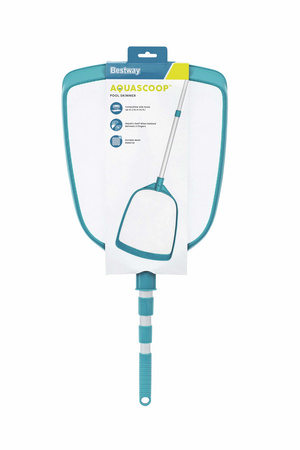 Cedzak z siatką i kijem do czyszczenia basenów BESTWAY ok. 163cm