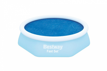 Pokrywa solarna 210cm na Basen rozporowy Fast Set 244cm/8FT BESTWAY