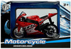 Sportowy Motocykl z Dźwiękami 1:18 4 Kolory