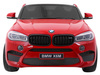 SUV BMW X6M XXL dla 2 dzieci Lakier Czerwony + Pilot + Ekoskóra