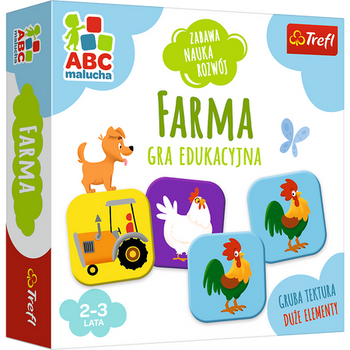 Gra edukacyjna dla dzieci Farma ABC Malucha Trefl 01944