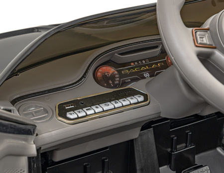 Autko Bentley Bacalar na akumulator dla dzieci +3, Czarny