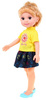 Duża Lalka do stylizacji dla dzieci 3+ blondynka + 2 Stroje + Grzebyk + Lusterko