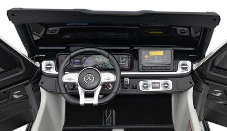 Pojazd Mercedes Benz G63 AMG XXL STRONG Biały