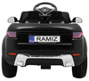 Autko Rapid Racer elektryczne dla dzieci, Czarny SUV + Pilot