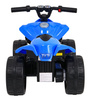Quad Little Monster na akumulator dla najmłodszych Niebieski Napęd 25W
