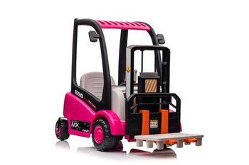 Wózek Widłowy Na Akumulator XMX638 Różowy
