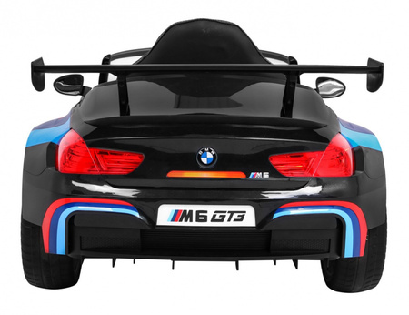 BMW M6 GT3 Auto na akumulator dla dzieci Czarny