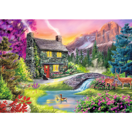 Puzzle - 500 - Górska sielanka - Trefl 37325