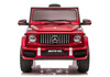 Auto na akumulator Mercedes G63 Czerwony Lakier BBH-002