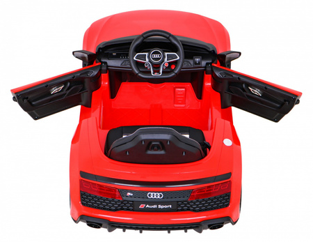 Audi R8 LIFT Samochodzik na akumulator Czerwony