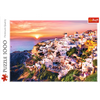 Puzzle - 1000 - Zachód słońca nad Santorini - Trefl 10435
