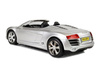 Autko z Napędem Frykcyjnym Kabriolet Srebrne 1:18