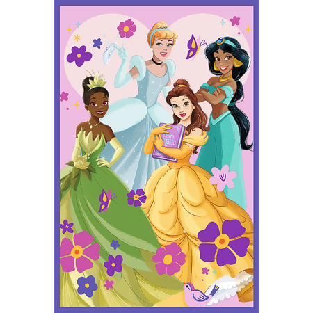 Puzzle - 3x80 - Księżniczki przyjaciółki - Disney Princess - Trefl 34884