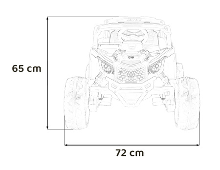 Pojazd ATV CAN-AM Maverick Różowy