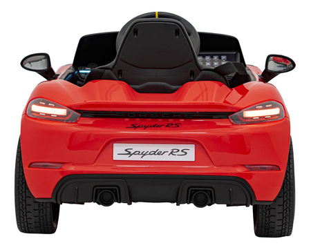 Pojazd Porsche Spyder RS 718 Czerwony