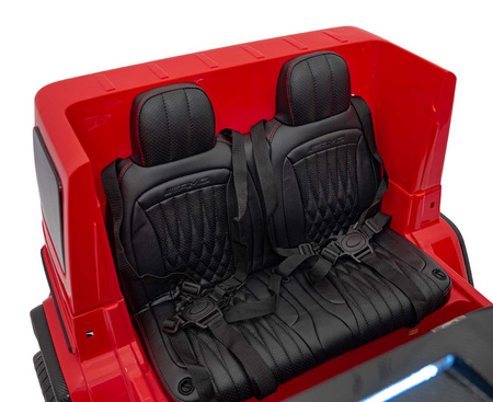 Pojazd Mercedes Benz G63 AMG XXL STRONG Czerwony
