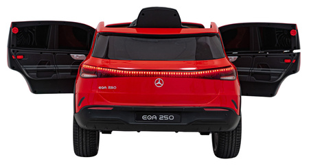 Pojazd Mercedes Benz EQA 250 Czerwony
