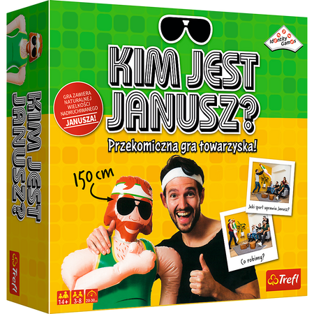 Gra towarzyska Kim jest Janusz? Trefl 02378