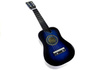Gitara Drewniana Klasyczna z Kostką Niebieska 60 cm