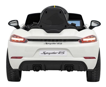 Pojazd Porsche Spyder RS 718 Biały