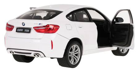 Autko Metalowe 1:24 BMW X6M Białe RASTAR