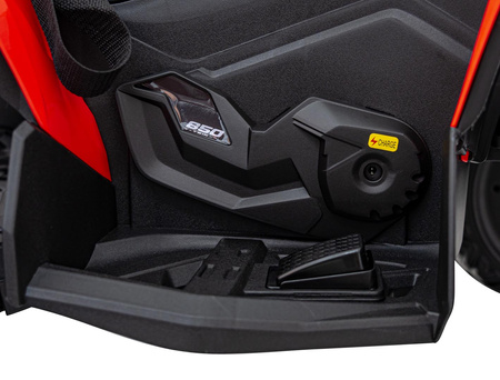 Quad Maverick ATV Czerwony