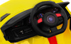 Autko Future na akumulator dla dzieci Żółty + Pilot