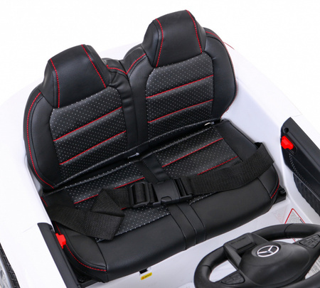 Mercedes Benz AMG SL65 S elektryczny dla dzieci Biały + Pilot