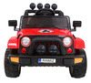 Auto Terenowe Full Time 4WD dla dzieci Czerwony + Napęd 4x4 + Pilot + Audio LED + Schowek