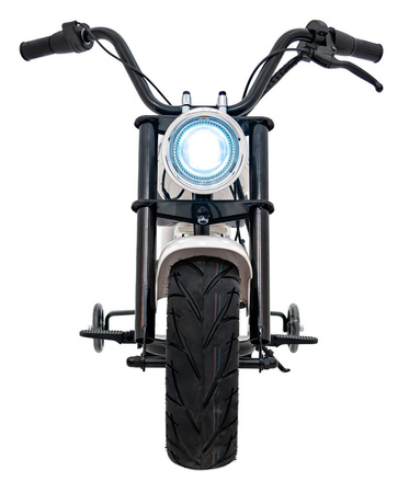 Pojazd Motorek Chopper Warrior Biały