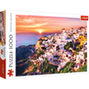 Puzzle - 1000 - Zachód słońca nad Santorini - Trefl 10435