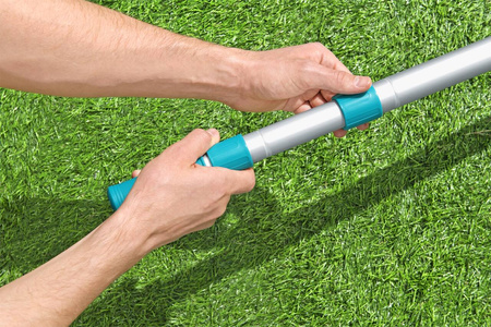 Odkurzacz do basenu Zestaw czyszczący 3w1 BESTWAY + Cedzak + Końcówka na pompę + Wąż ogrodowy