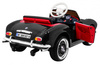 Autko BMW 507 Retro elektryczne dla dzieci Czarny Roadster