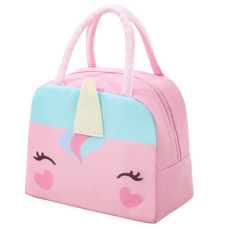 Torba Termiczna Izolacyjna Śniadaniowa Lunch Bag Jednorożec 23cm