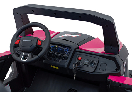 Pojazd Buggy UTV-MX 2000N Różowy