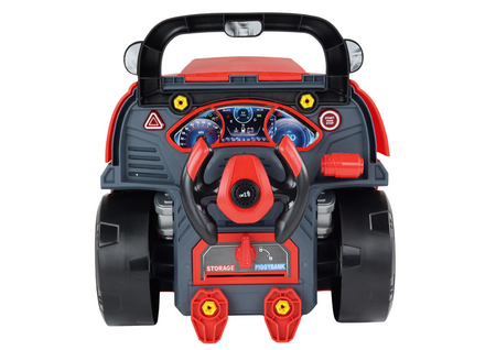 Silnik Ciężarówka Do Rozkręcania Zestaw Majsterkowicza Czerwony Warsztat