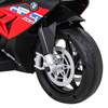 Motor BMW HP4 na akumulator dla dzieci Czerwony + 3 Koła + LED + MP3 USB + Ekoskóra