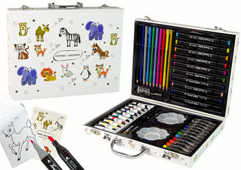 Zestaw Małego Artysty W Walizce 68 Elementów