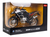 Motocykl BMW R 1200 GS biały RASTAR model 1:9 Metalowa karoseria
