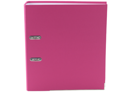 Segregator Na Dokumenty A4/75mm Okucie Mechanizm Dźwigniowy Różowy