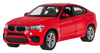 Autko Metalowe 1:24 BMW X6M Czerwone RASTAR