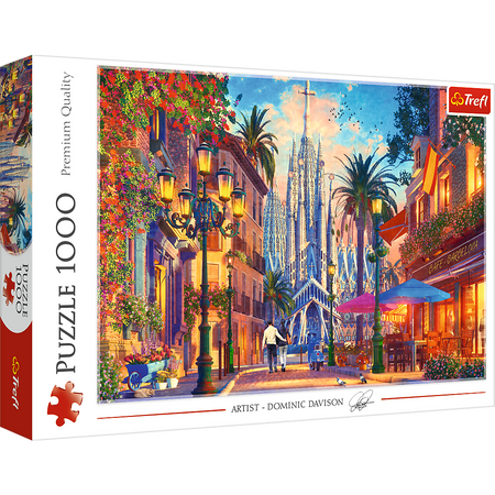 Puzzle - 1000 - Barcelona - Hiszpania - Trefl 10793